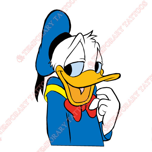 Donald Duck Customize Temporary Tattoos Stickers NO.736